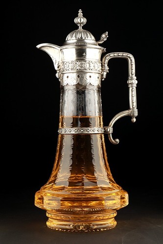 Große silber weinkaraffe - große,