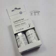 neu Original Volkswagen Audi Lackstift-Set LA7W Reflexsilber-Metallic A7W