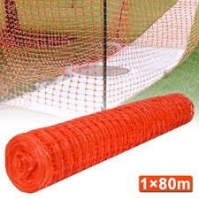 80m HDPE Bauzaun Warnnetz