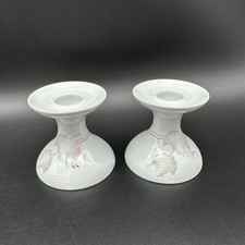 Vintage Porzellan Kerzenständer Arzberg Liberty Swingline - 2 Stück - gebraucht
