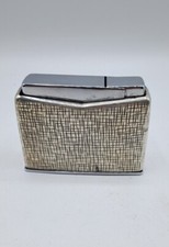 Consul Royal Gas Feuerzeug ° Georg JENSEN 925 Silber  Design S. Bernadotte B03