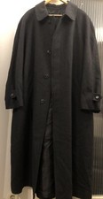 Wool & Cashmere Trenchcoat Gr.56,Herrn,wie Neu,Schwarz,Winter,sehr Gut erhalten