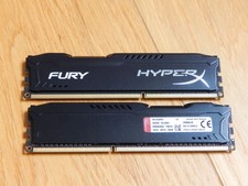2 x 4 GB Hyperx Fury Speicher-Module DDR3