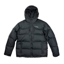 Columbia Titanium Alaskan II Daunenjacke Omni-Heat Gr. XL schwarz Puffer Coat 700