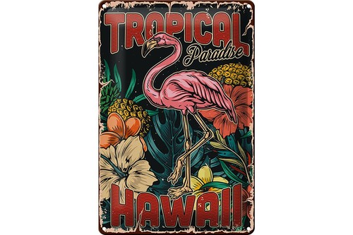 Blechschild retro 20x30cm - blechschild,