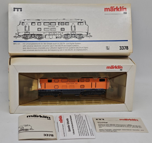 Märklin 3378 diesellok - märklin,