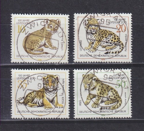 Ddr 2322 2325 zoo leipzig - ddr, 2322-2325: