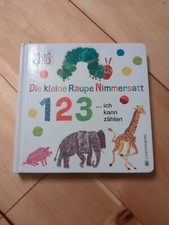 Pappbilderbuch ''Raupe Nimmersatt 1 2 3 ich kann zählen''