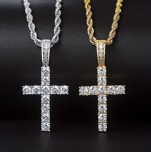 Luxus halskette kreuz kette - halskette,