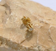Single Ohrstecker Gold 585 mit