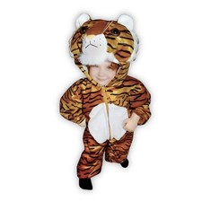 Tiger-Kostüm, F14, Kind-er, Fasching Karneval Fasnacht - Größe: 80-86