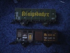 Konvolut 2 Güterwagen, Roco