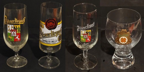 Alte biergläser pilsner - 4,