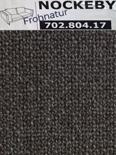 Ikea NOCKEBY Bezug für 2er Sofa Tenö dunkelgrau 702.804.17 neu Wechselbezug