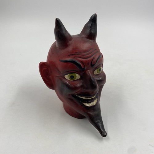 Krampus kopf keramik - krampus,