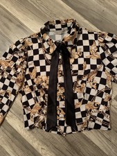 Rinascimento Bluse Gr. S  schönes motiv schwarz