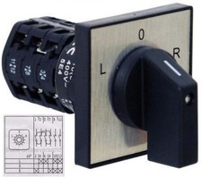 Wendeschalter 230V/400V Schalter Handschalter Spannung Drehschalter Neu