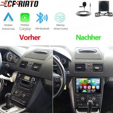 Für Volvo XC90 2004-2014 Carplay Android 15 Autoradio BT GPS Navi FM RDS Kamera