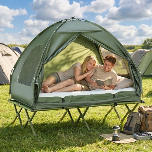 Outsunny campingzelt erhöhtes - outsunny,