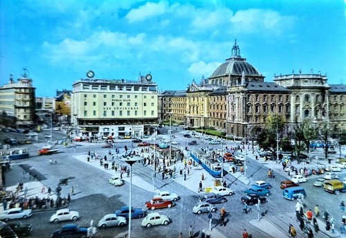 München karlsplatz - ak,