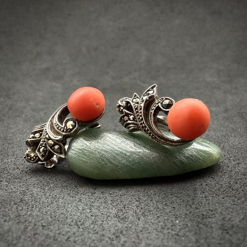Art deco ohrringe ohrclips - art,