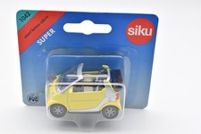 SIKU 1042 Smart Cabrio gelb und silber. Metall. OVP Blister Karte