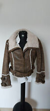 Felljacke Damen braun Gr 36