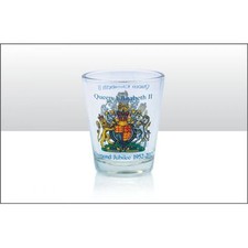 Souvenir SCHUSSGLAS Königin