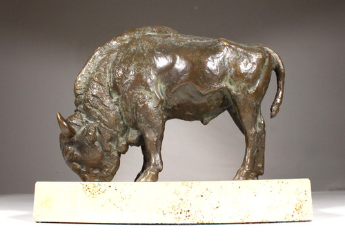 Imposante bronze figur - bronze,