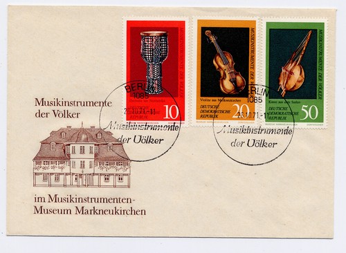 Ddr 1971 fdc - fdc, 1