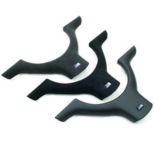 Spange Blende mit Alcantara Leder neu beziehen für BMW E46 E39 E53 für M Lenkrad