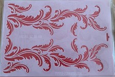 Schablone - A3 Fläche Ornament HS SB 968 Heike Schäfer - gebraucht