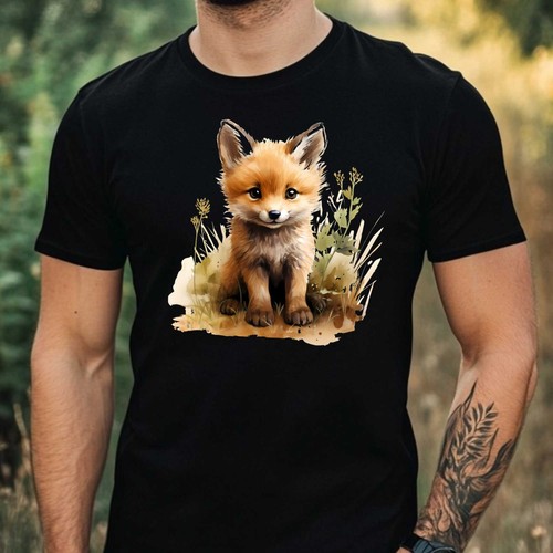 Herren shirt fuchs - t-shirt,