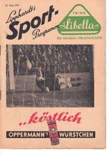 Fussball-Programmheft  58/59