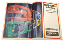 Grundig super color 1610 - color,