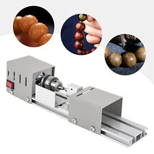 Mini-Drehbank  100W  Drechselbank Drechselmaschine mit Zubehör 12-24V DC