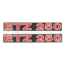 2 St. x Aufkleber für MZ ETZ