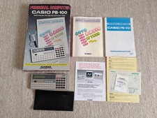 CASIO PB-100 Personal Calculator, in BOX with manuals