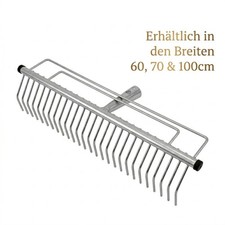 Rasenrechen Stahl Laubrechen