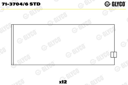 Glyco pleuellager 3704 6 - glyco,