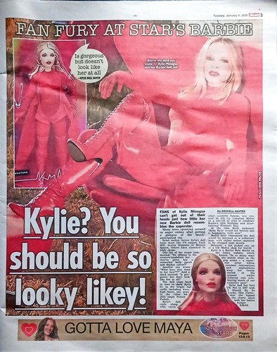 Kylie minogue barbie - barbie, doll