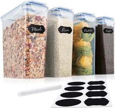 Frischhaltedosen - Weiß/Blau