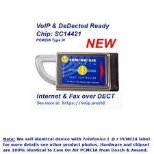 VoIP COM-ON-AIR DECT PCMCIA