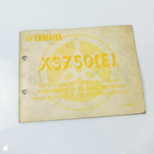 Yamaha 750 e - xs,