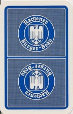Brauerei Kartenspiel Einzelkarte