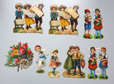 A457/ Konvolut antike Oblaten