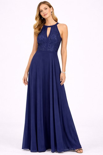 Abendkleid 46 nachtblau - 44/46,
