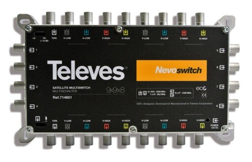 Televes multischalter 8 - televes, 9