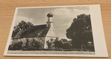 Postkarte Bäumenheim - Geburtsstätte Dechentreiter Strohfräse. Antonius Kapelle