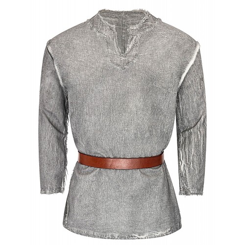 Wolf hemd grau wikinger - grau,,